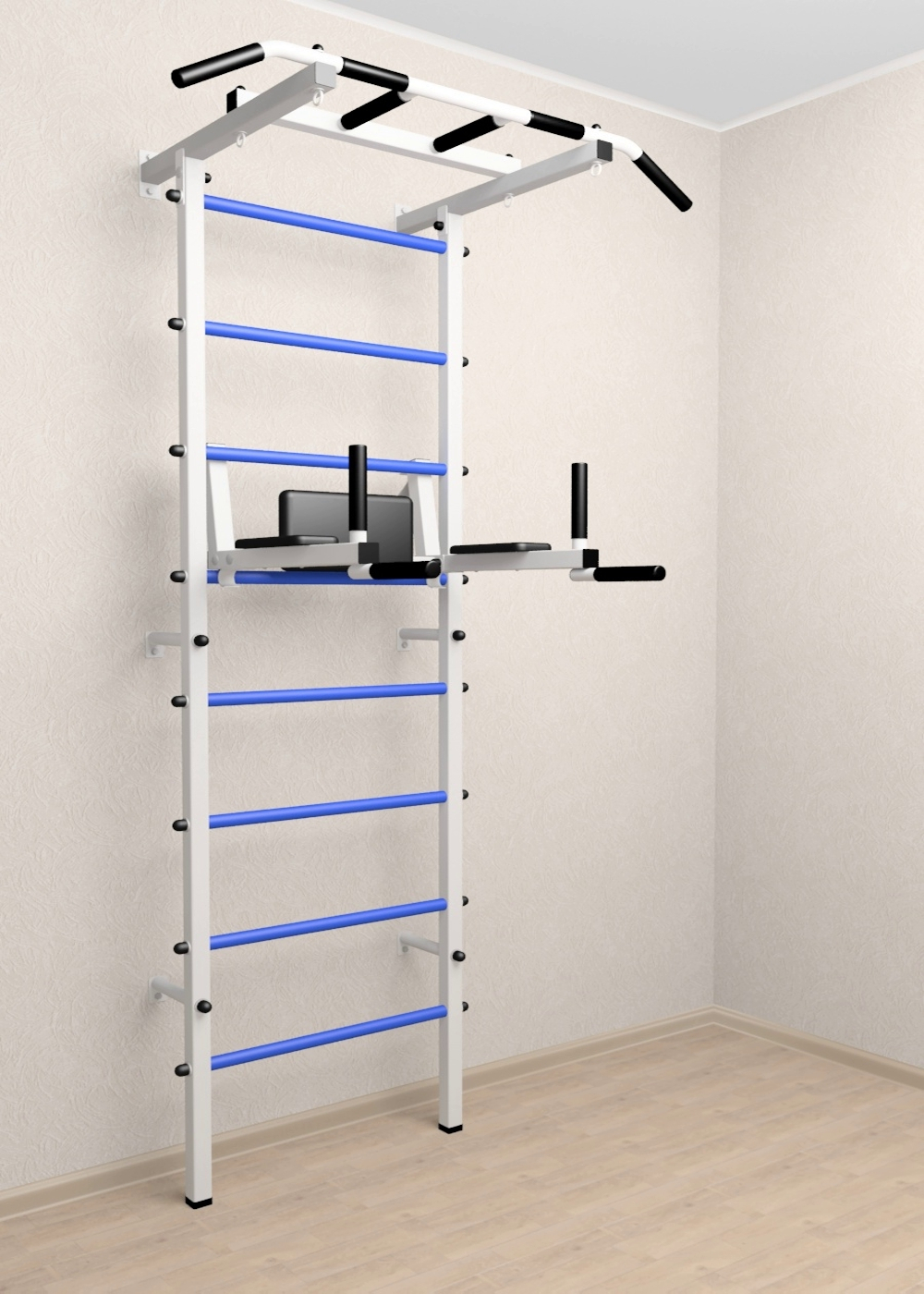 Шведская стенка Sv Pro 802 (Турник Pro/Брусья/стойка)