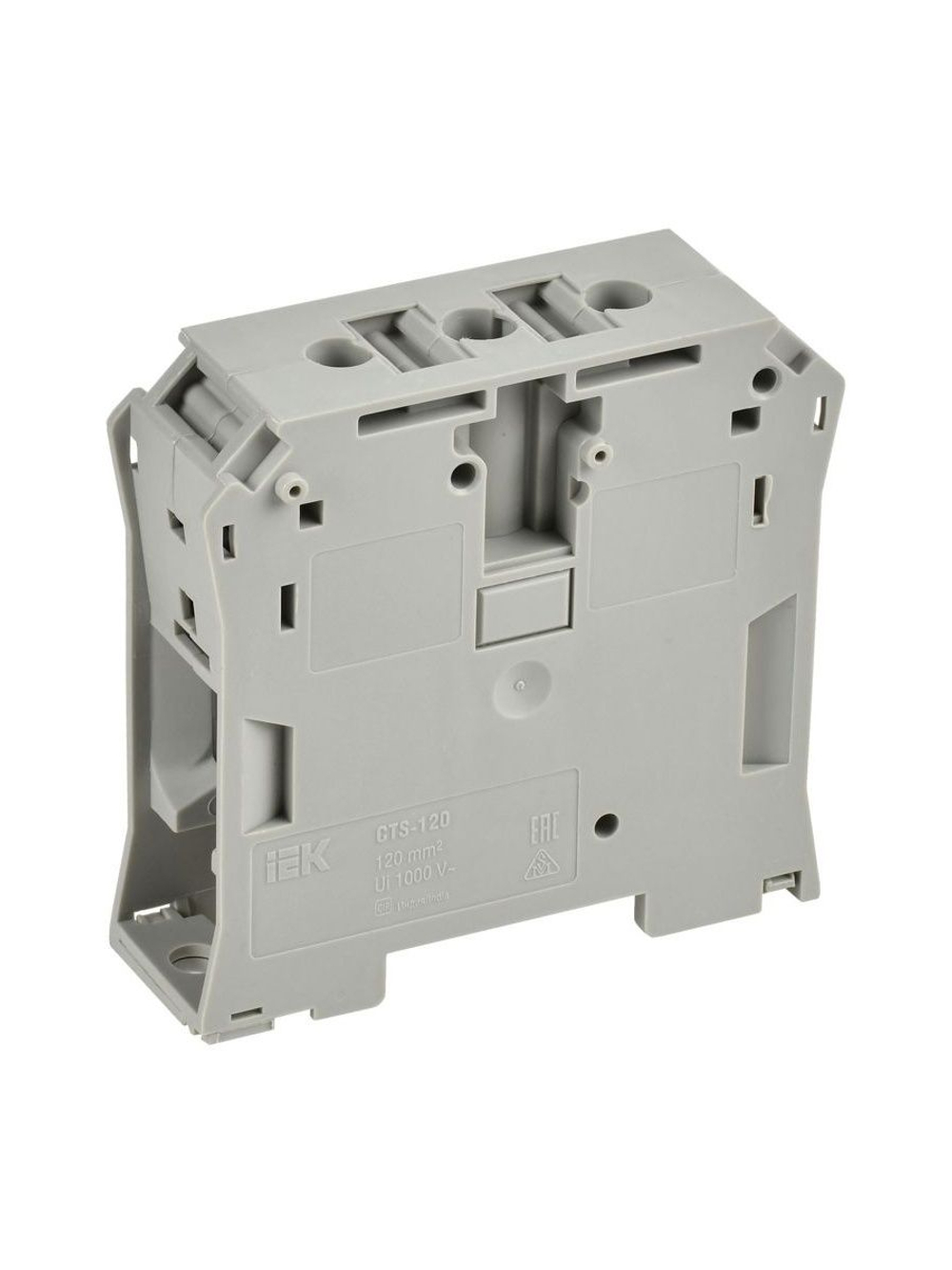 Колодка клеммная CTS ARMAFIX 120кв.мм сер. IEK YCT10-00-K03-120