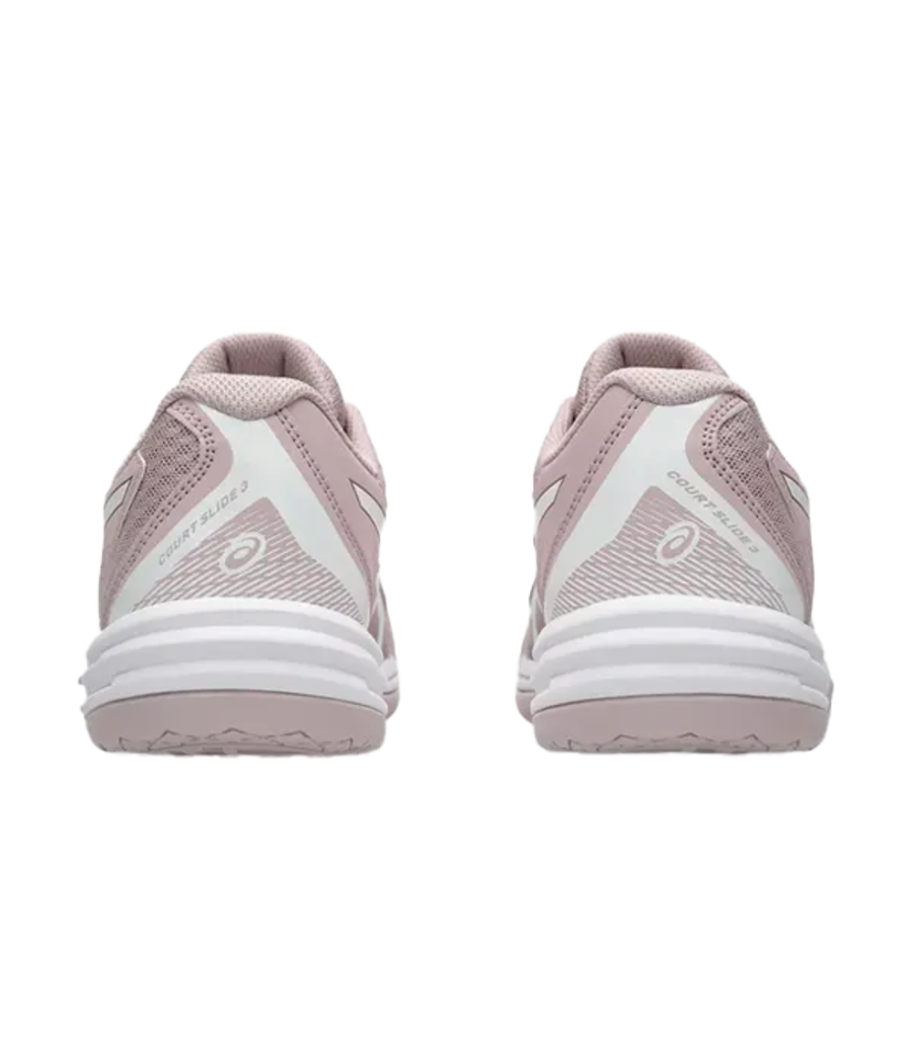 Asics Court Slide 3 Женский водораздел Розовые-Белые кроссовки