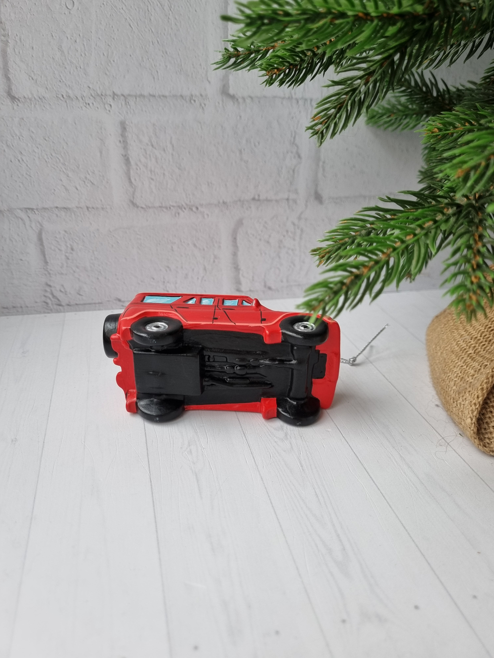 Елочная игрушка "Машинка УАЗ"