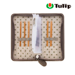 Набор съемных бамбуковых спиц CarryC Long Fine Gauge, длина 12см, Tulip