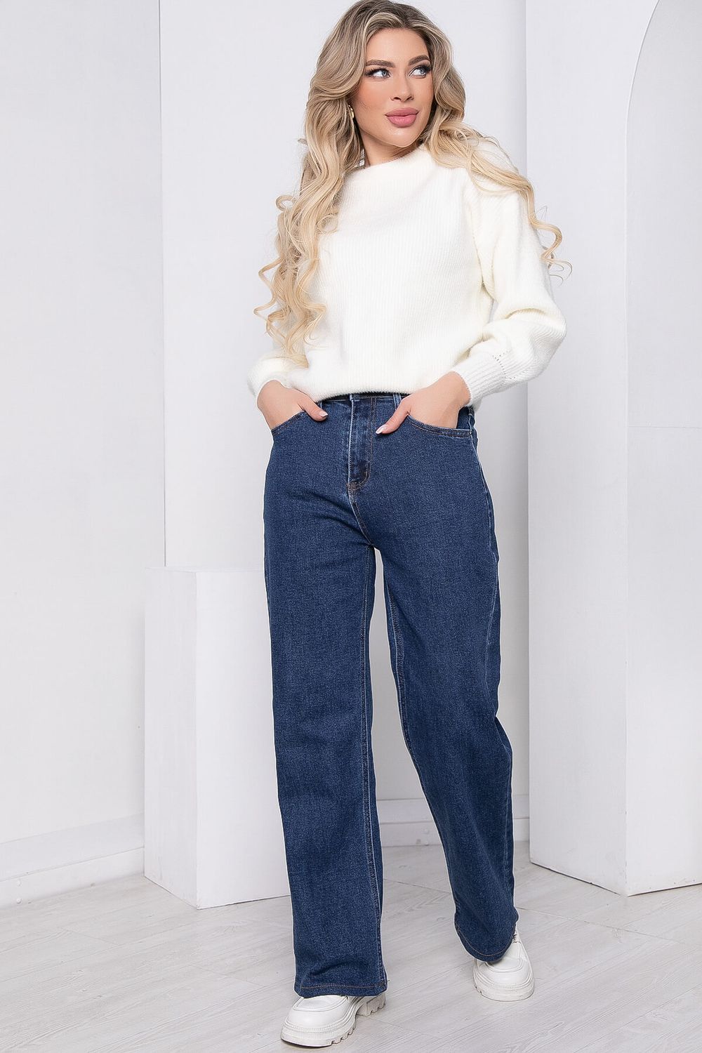 Джинсы "Мансанильо" (синие) Б8613 LT Collection