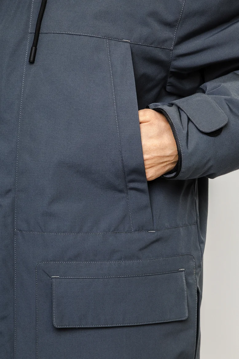 Арктическая парка "НОХО", унисекс, цвет "Мокрый камень"