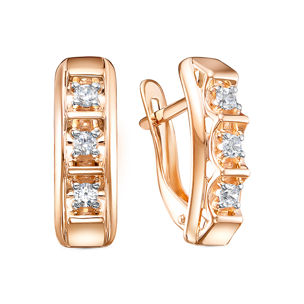 Серьги из золота 585 пробы