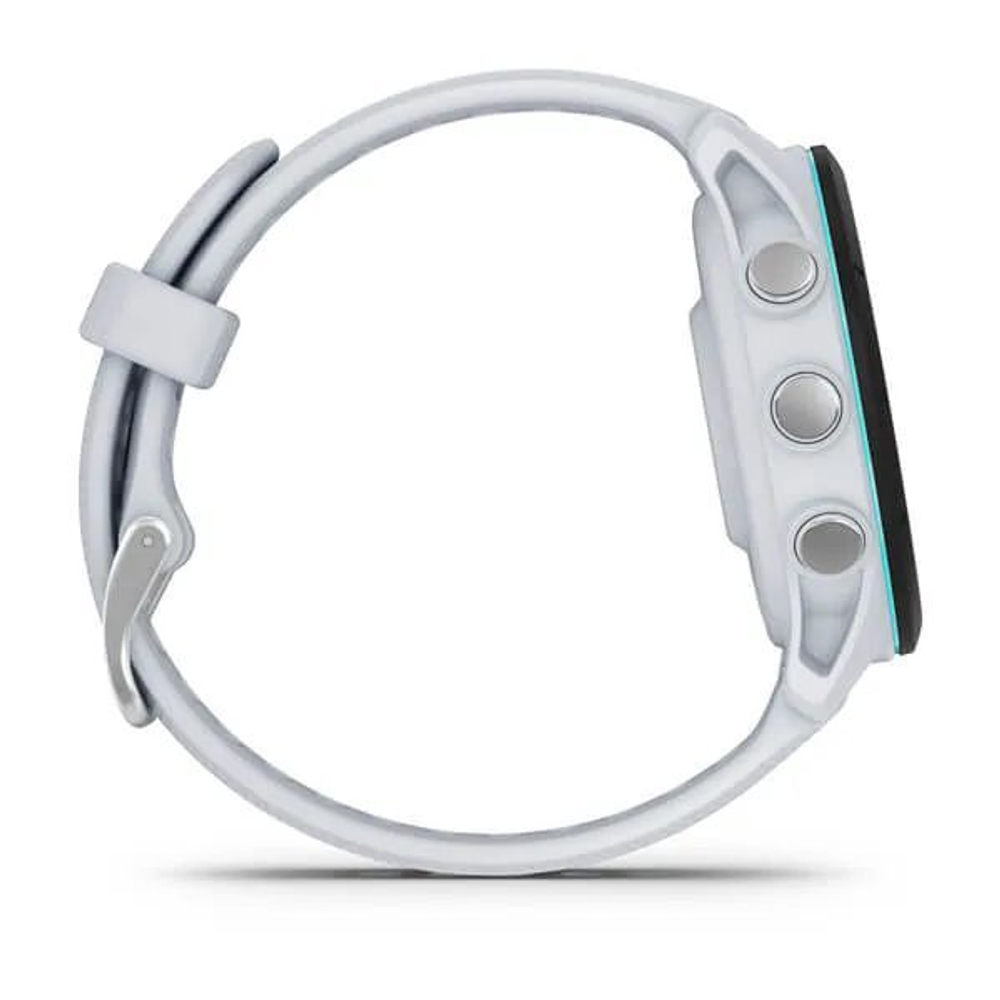 Смарт часы Garmin Forerunner 255S Music с белым ремешком
