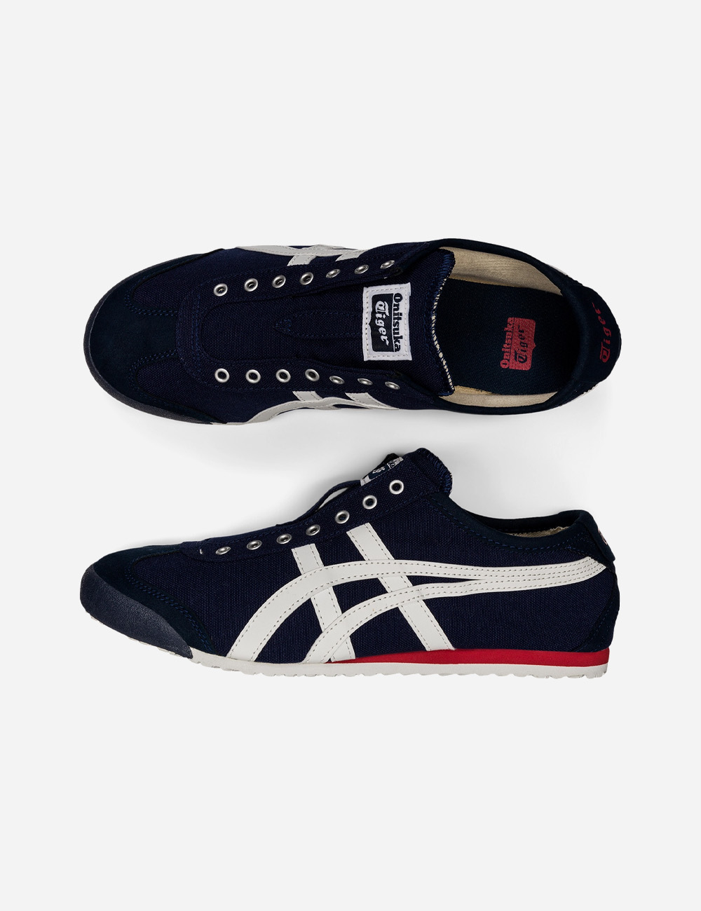 Onitsuka Tiger MEXICO 66 Slip-On "Navy"