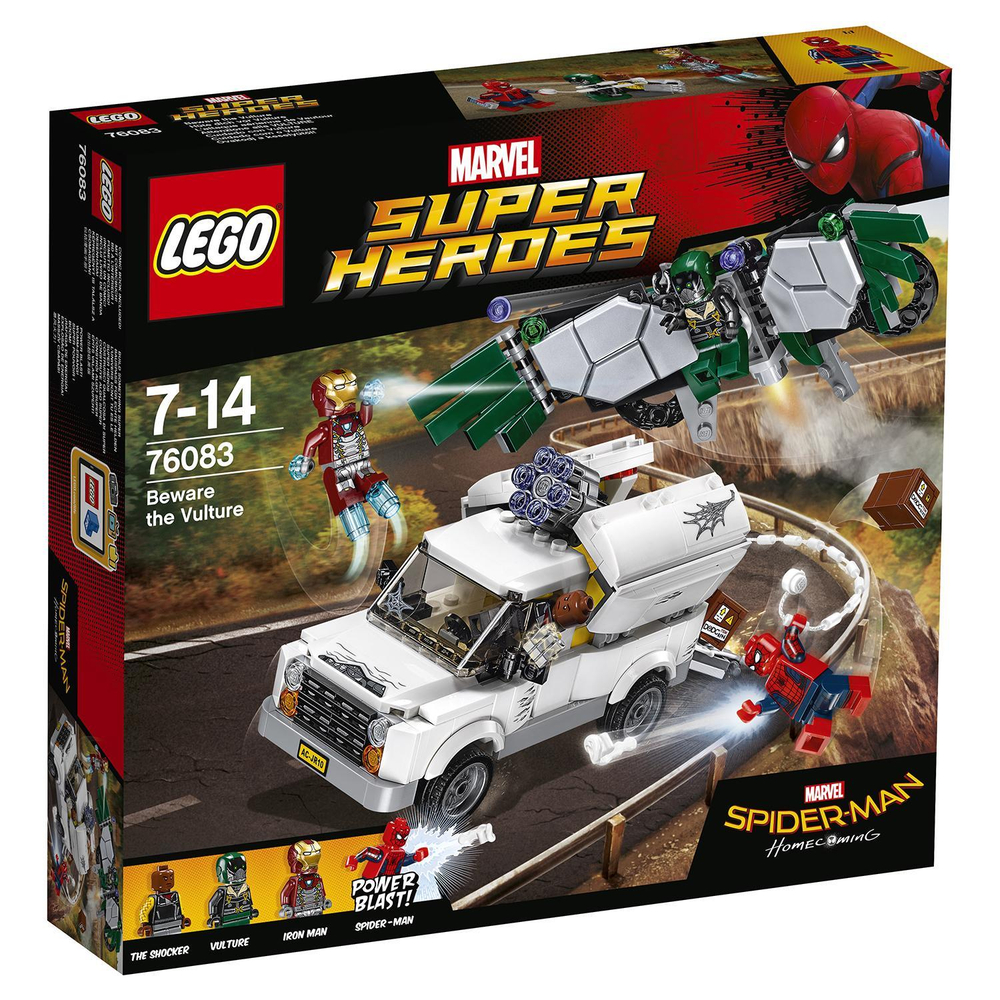 LEGO Super Heroes: Берегись Стервятника 76083 — Beware the Vulture — Лего Супергерои