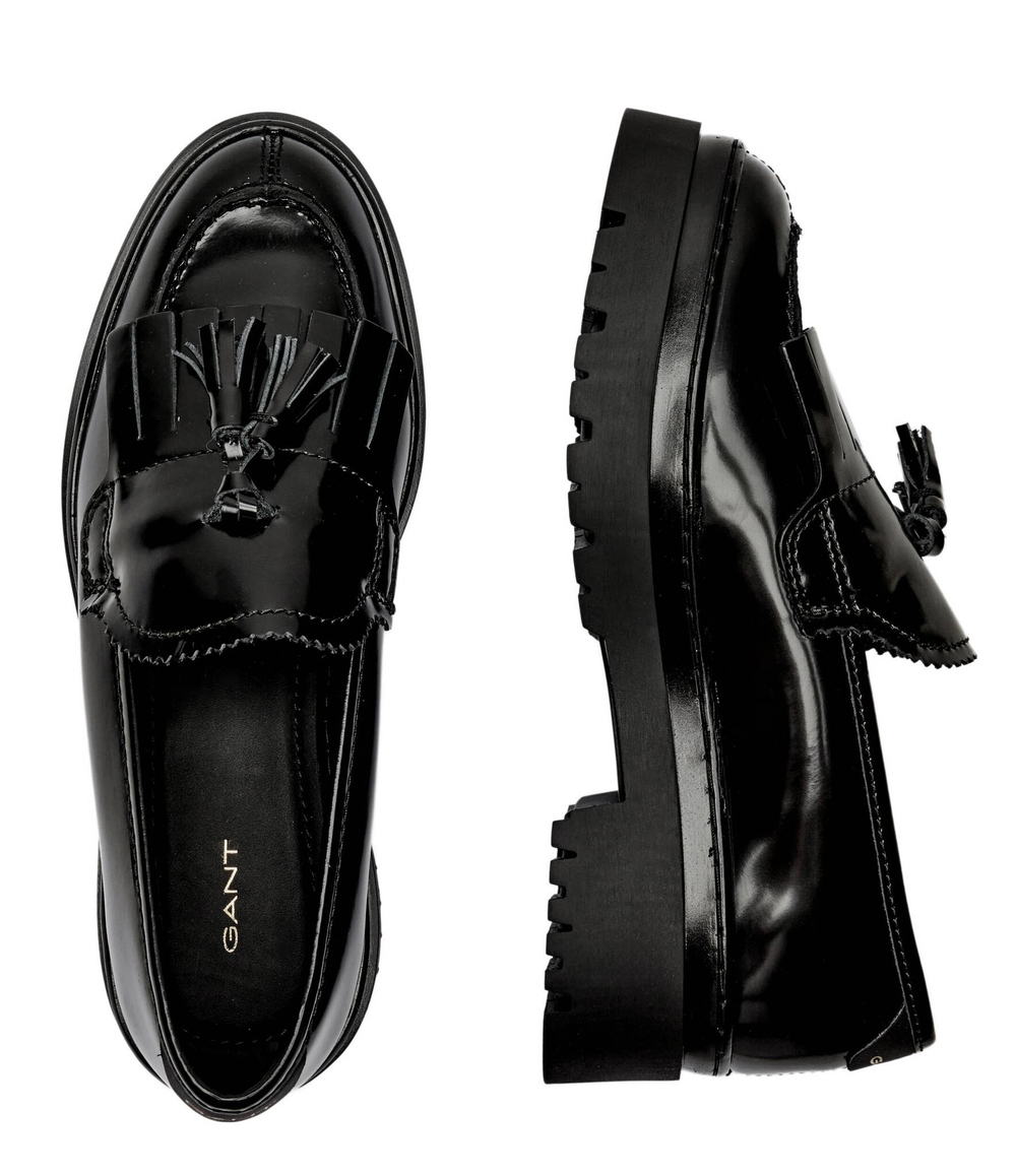 Кожаные мокасины aligrey Gant - черный(29571723)