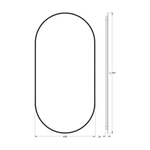Зеркало Defesto LED 31W нейтральный свет AURA 60Х120 см