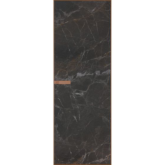 Скрытая алюминиевая дверь Invisible 1AGN мрамор