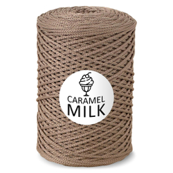 Шнур Caramel Milk, 3мм, 300м, 100% полиэфир (1 шт.)