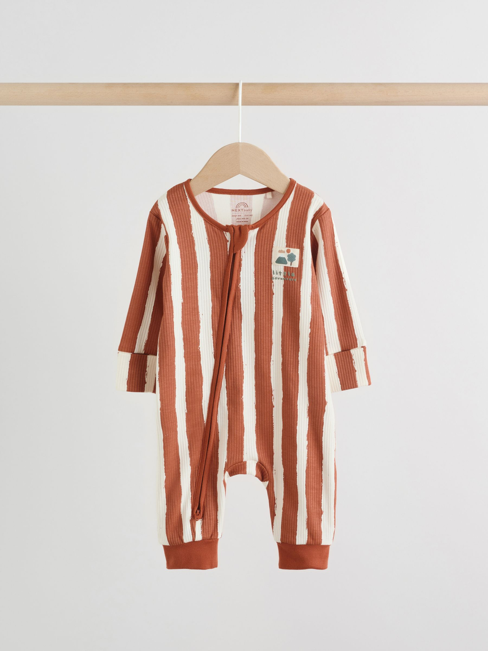 Комбинезон / Cлип для малышей Next F35-905, 3 шт., Кирпичный, Молочный