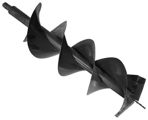 Шнек для грунта Carver GDB-200/2 двухзаходный (d=20-мм, D=200мм, L=80мм)