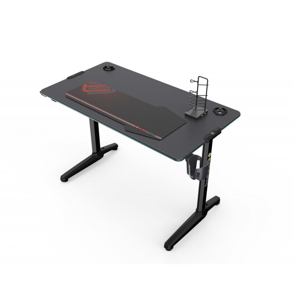 Стол для компьютера (для геймеров) EUREKA GIP 44, с RGB-подсветкой (ERK-GIP-44B-V1)