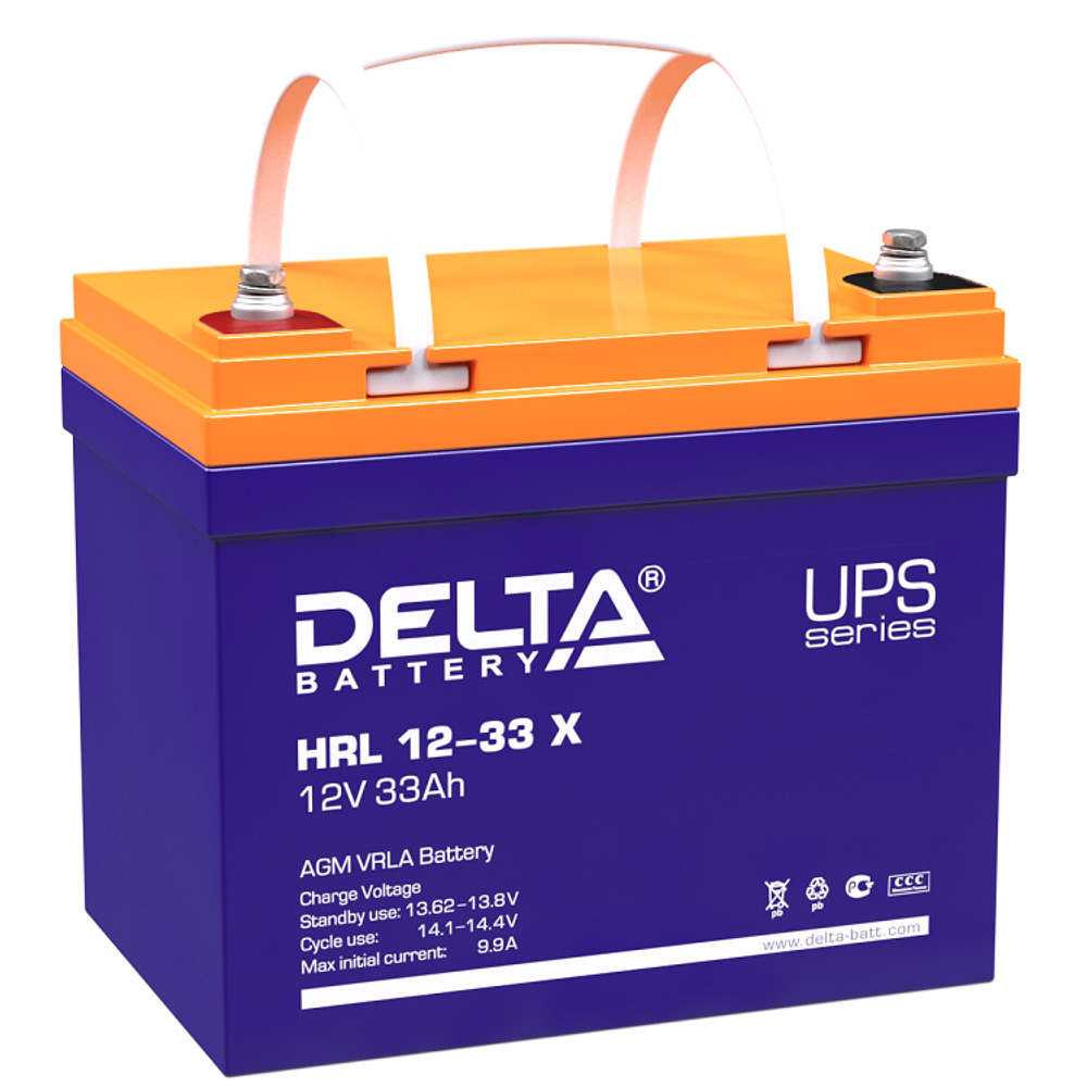 Батарея  Delta HRL 12-33 Х