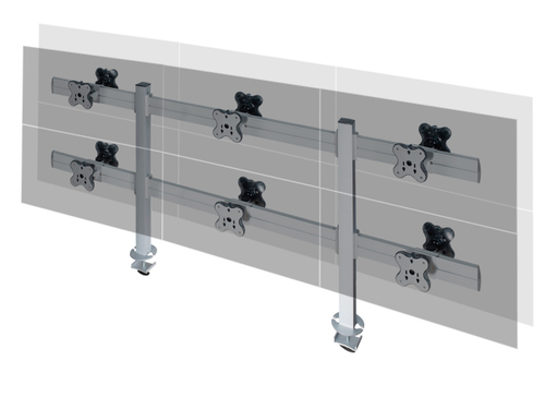 Крепление для монитора настольное ErgoFount TBBS-1200G