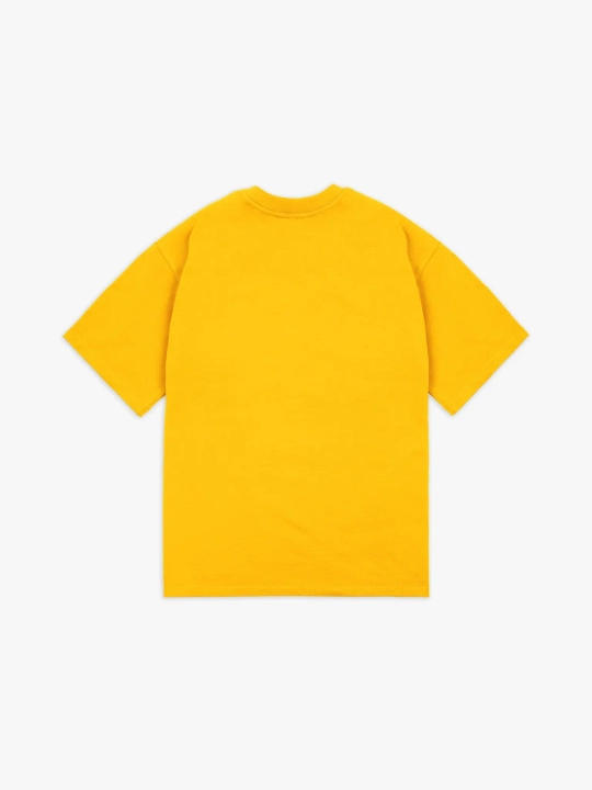 Футболка оверсайз (желтый) 190 г