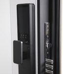 Стальная дверь «Конструктор» с зеркалом