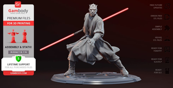 Дарт Мол Darth Maul star wars Фигурка