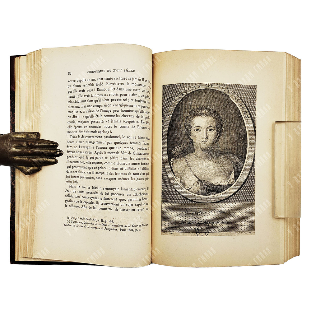 Jean Hervez. Les Maîtresses deLouis XV / Жан Эрвез. Фаворитки Людовика XV, — Paris, 1910