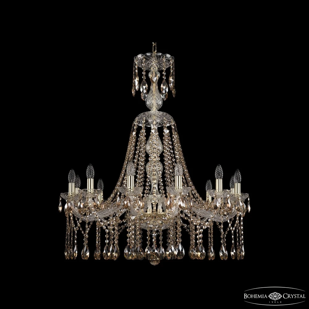 Подвесная люстра Bohemia Ivele 1413/12/300/XL-91 G R721