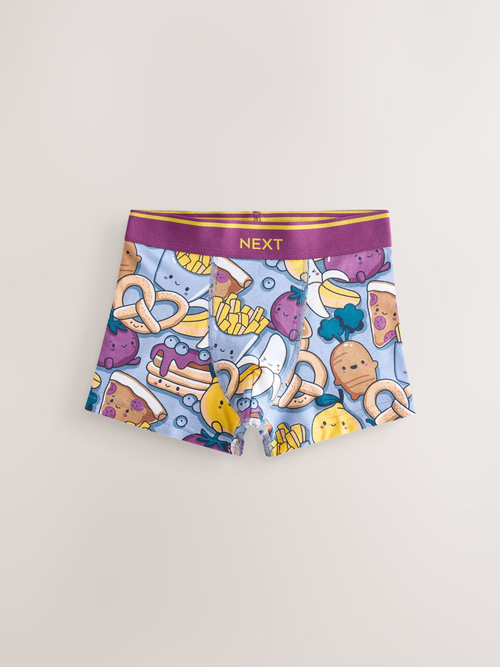 Трусы для мальчика Next E98-886, 5 шт., Фиолетовый, Синий, Молочный