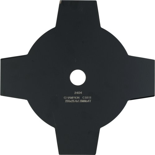Нож CHAMPION для триммера 4-х зубчатый d=255*25.4mm (тип А)   C5111
