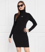 Платье BADGE ROLL NECK CALVIN KLEIN JEANS - черный(J20J221690)