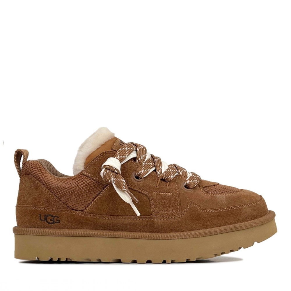 UGG Mens Lowmel Low Sneaker Chestnut