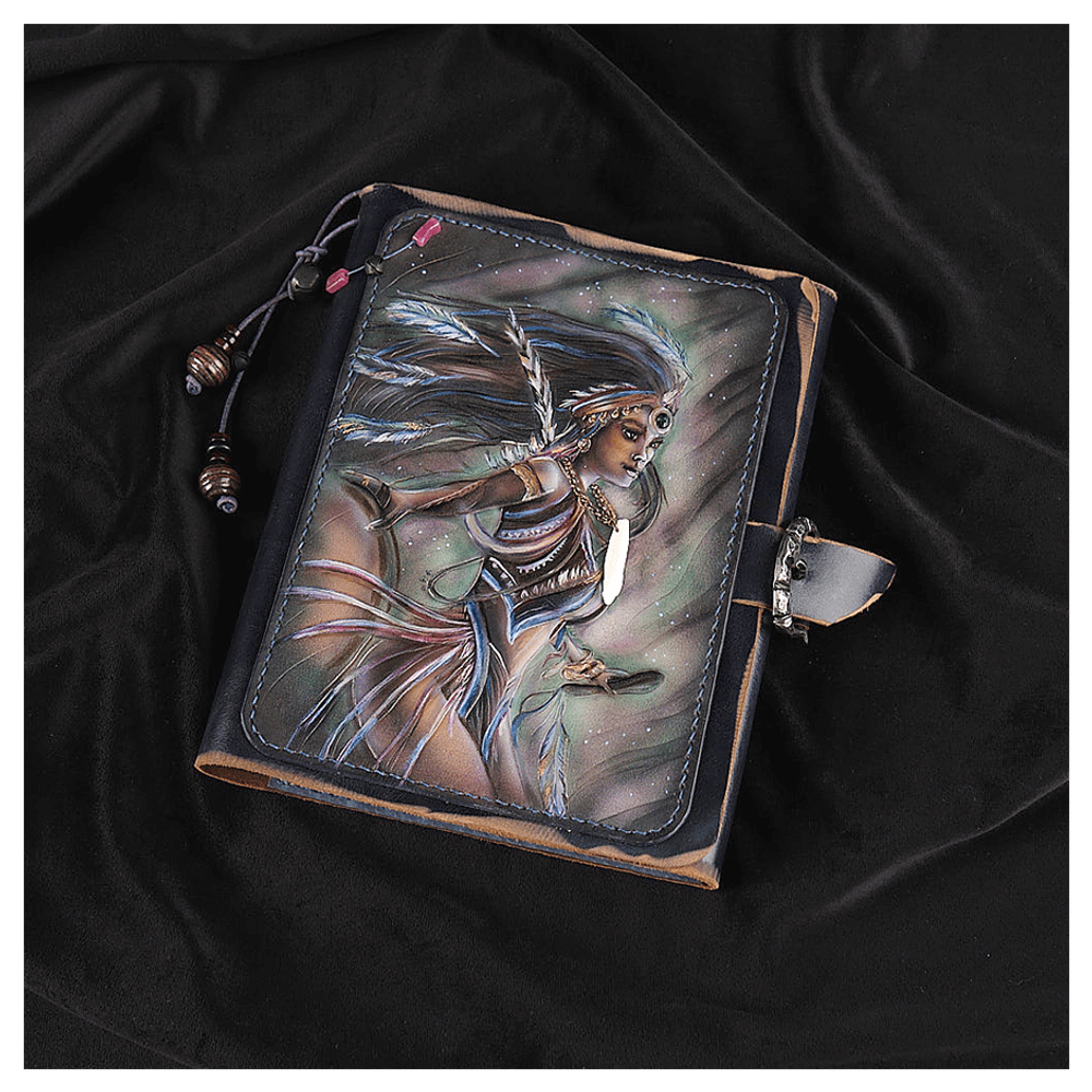 Кожаный ежедневник «Шаманка»