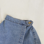 Джинсовые шорты-юбка