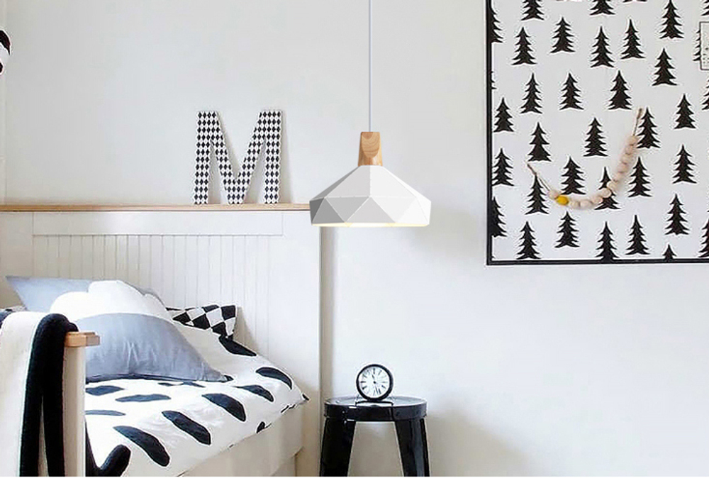 Pendant design lamp Fracture  D22 (Yellow)