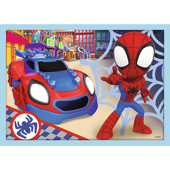 Puzzle "4in1 (12, 15, 20, 24)" - Spiday's team