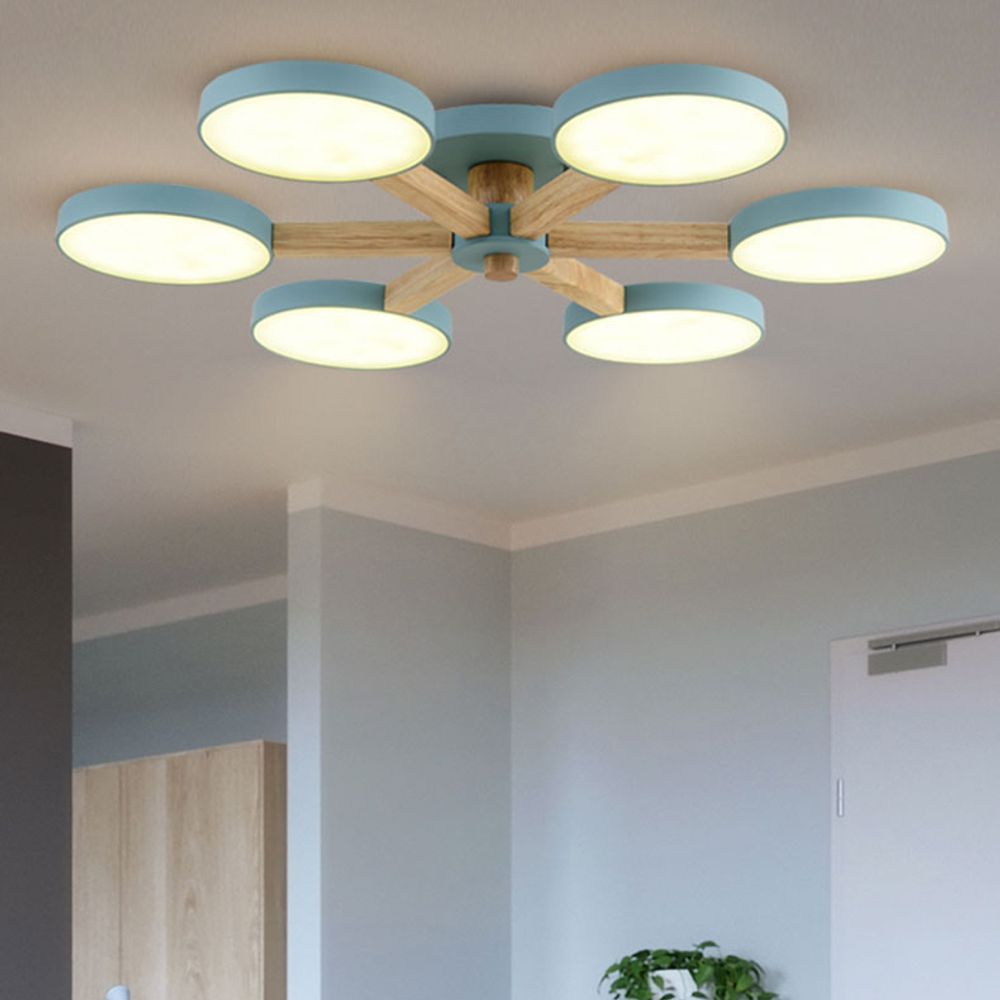 Потолочная Люстра Turna 8 Blue By Imperiumloft