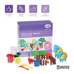 Масса для лепки Гамма Малыш Ферма 4цв. по 240гр. набор с аксессуарами