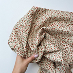 Фланель Красные цветы