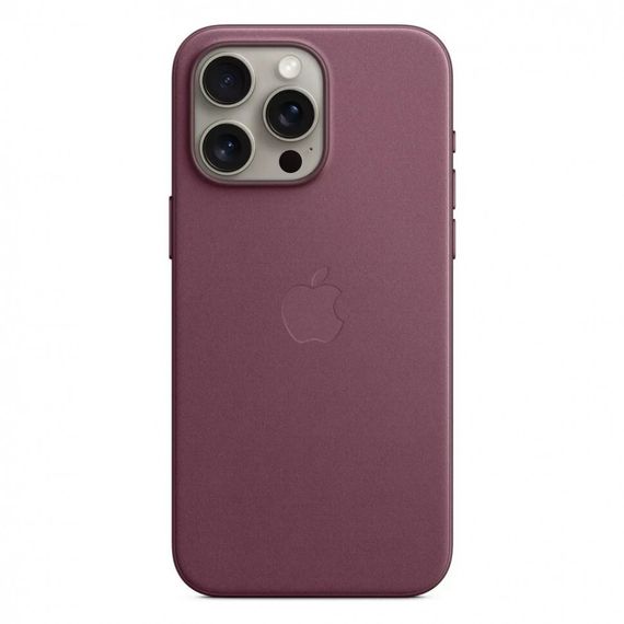 Чехол Apple FineWoven Case with MagSafe для iPhone 15 Pro Max (MT4X3) Mulberry