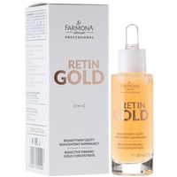 Биоактивный концентрат с золотом придающий упругость Farmona Professional Retin Gold Bioactive Firming Gold Concentrate 30мл