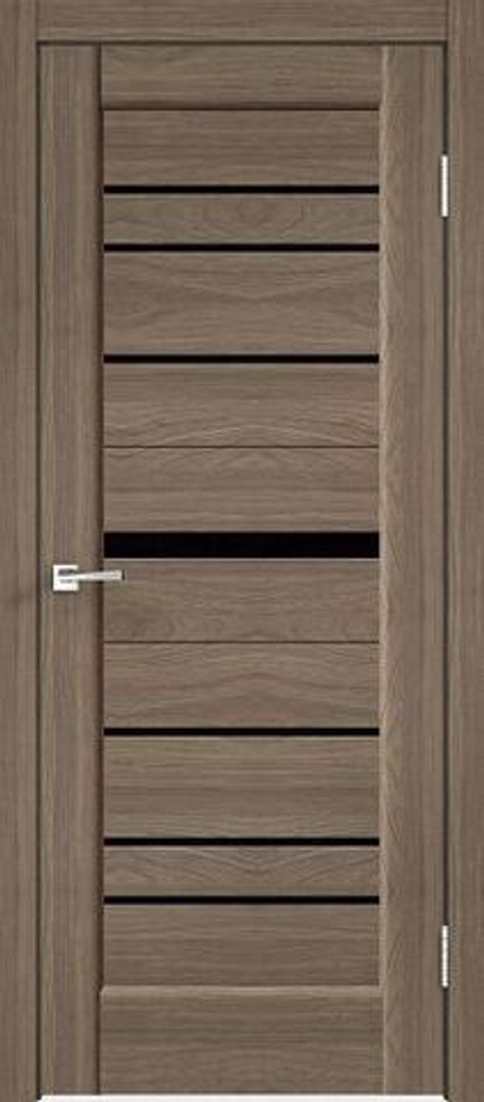 Межкомнатная дверь Velldoris Premier 20 PO Лакобель черное Ильм европейский