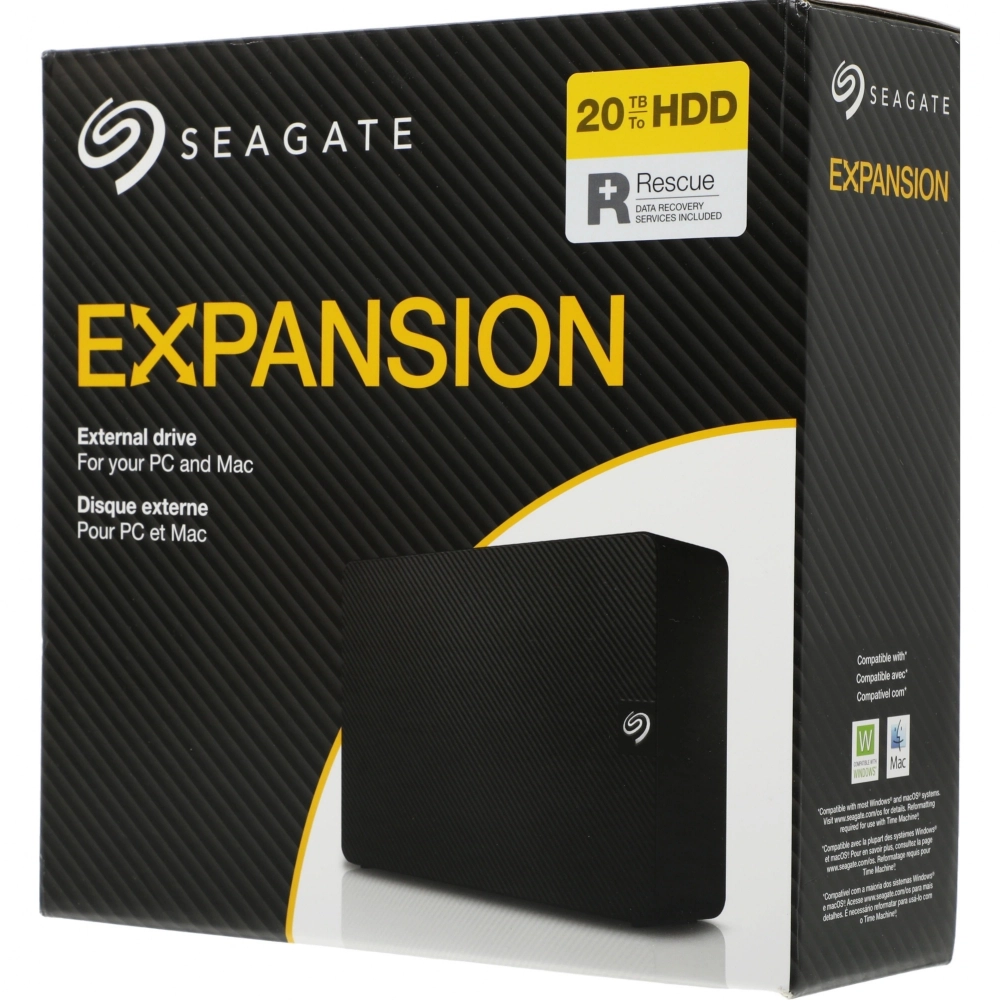 Внешний жесткий диск Seagate Expansion Desktop 20TB (STKP20000400) Black
