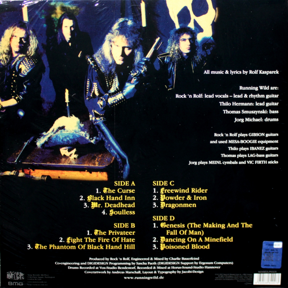Running Wild / Black Hand Inn (Coloured vinyl)(2LP)