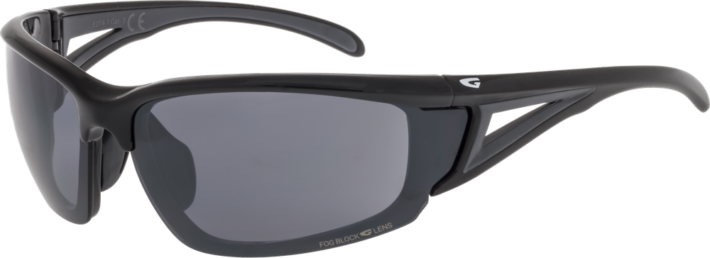 Спортивные очки GOG Lynx / Black-Grey / Flash Lens