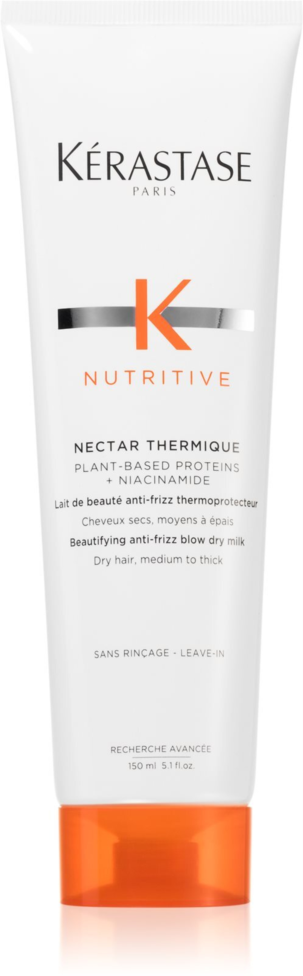 Kérastase Nutritive Nectar Thermique - Термозащитный разглаживающий крем для непослушных волос /   150  ml  / GTIN 3474637155063