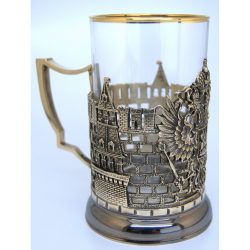 Подстаканник Герб (Башни Кремля)