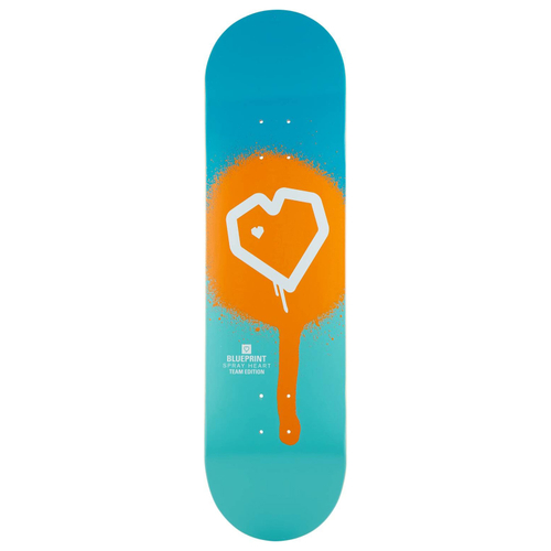 ДЕКА СКЕЙТБОРД BLUEPRINT SPRAY HEART 8.375"