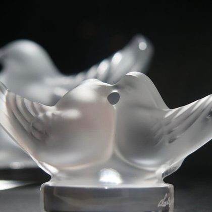 Два голубя Lalique