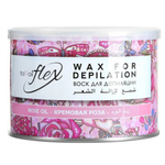 White Line/ItalWax Депилятор Воск банка 400мл ФЛЕКС Кремовая Роза (175013) *****