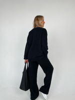 Костюм пушистик черный 7