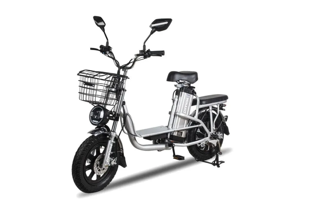 Электровелосипед Minako Monster с корзиной