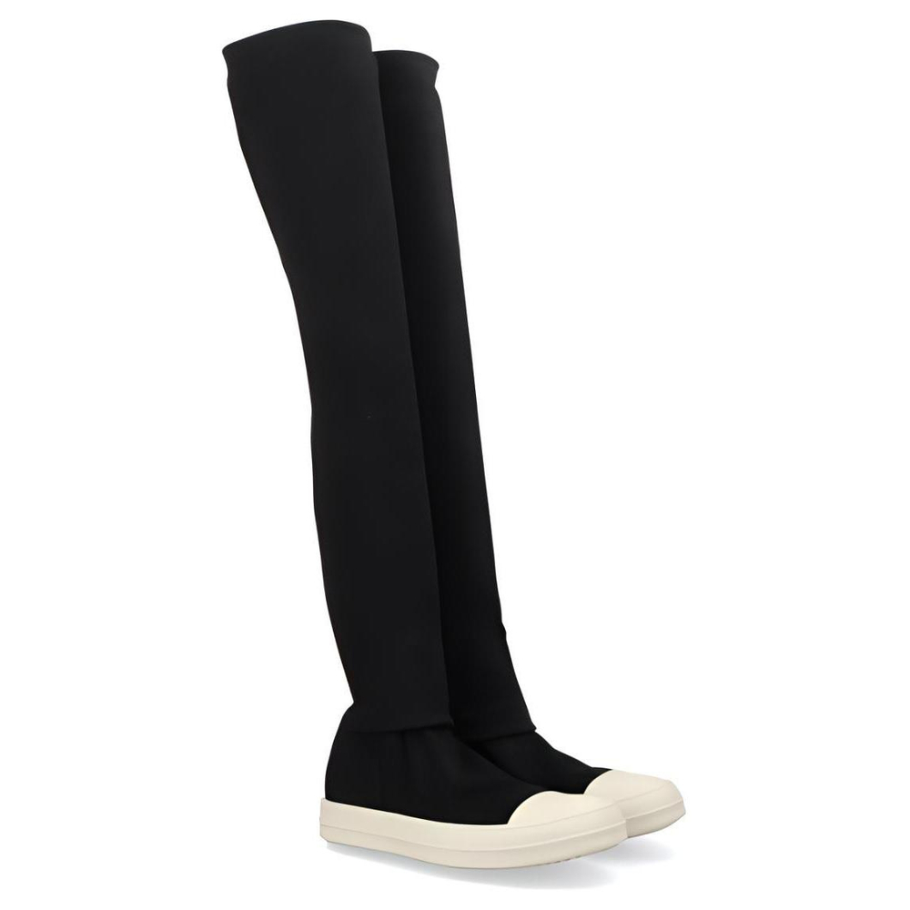 Rick Owens DRKSHDW Over the knee Boots Women"s Black